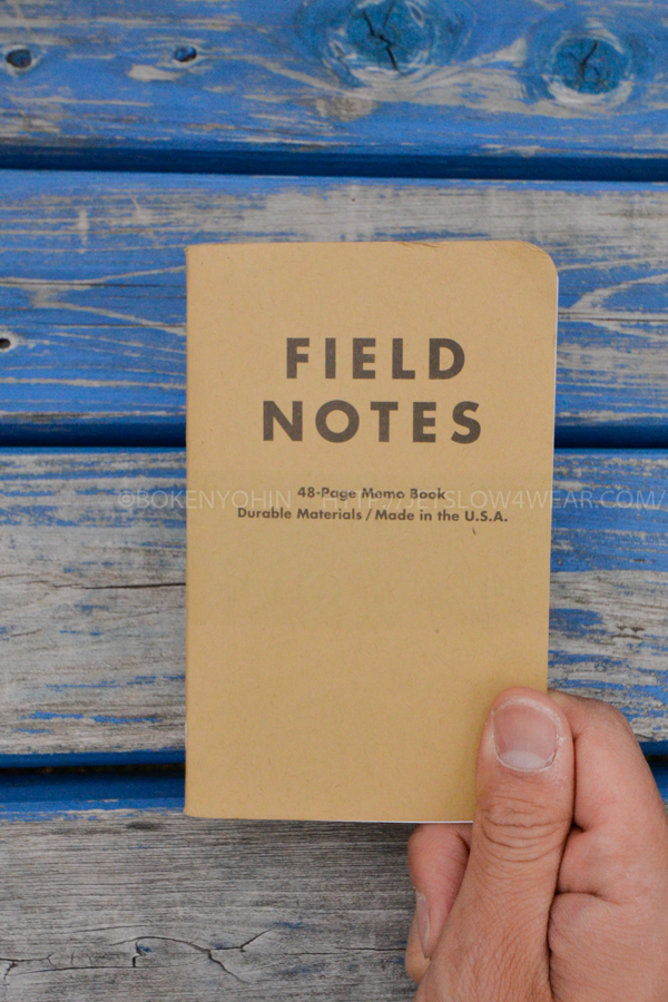 SDとBellroy Notebook Cover Mini - 手帳の湖