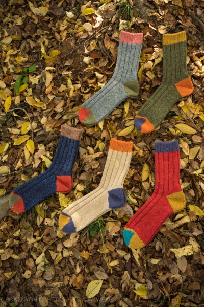 奈良靴下  Siberian mountain Hemp socks