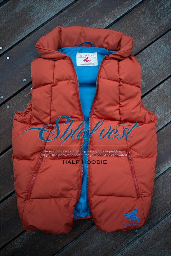 [HISTORY]-2018年- [Shlaf down Vest] シュラフベストHH BTTFオレンジ（Mサイズ）