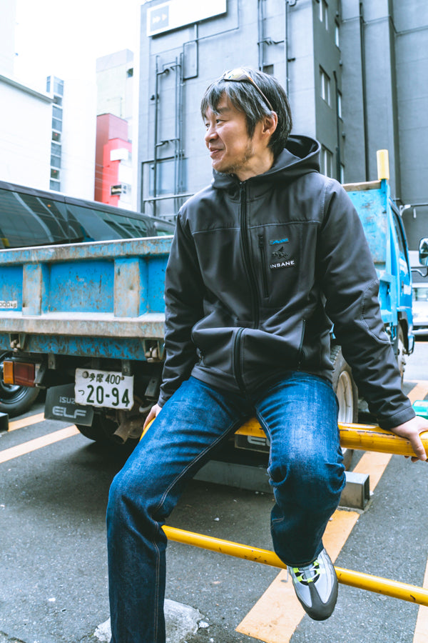 [防水・耐久撥水ジャケット+フリース]  オウガ　(鬼起毛+ストレッチ)
