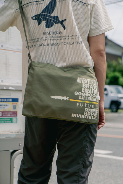 [JetSetter]冒険号サコッシュ (受注生産8月7日まで受付)