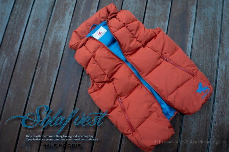 [HISTORY]-2018年- [Shlaf down Vest] シュラフベストHH BTTFオレンジ（Mサイズ）