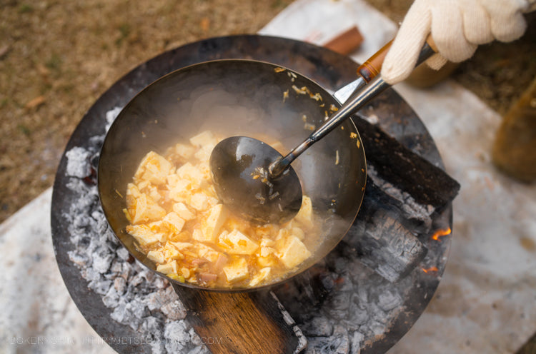 ヨコザワテッパン×おやじキャンプ飯　「おやじ中華鍋 26センチ」