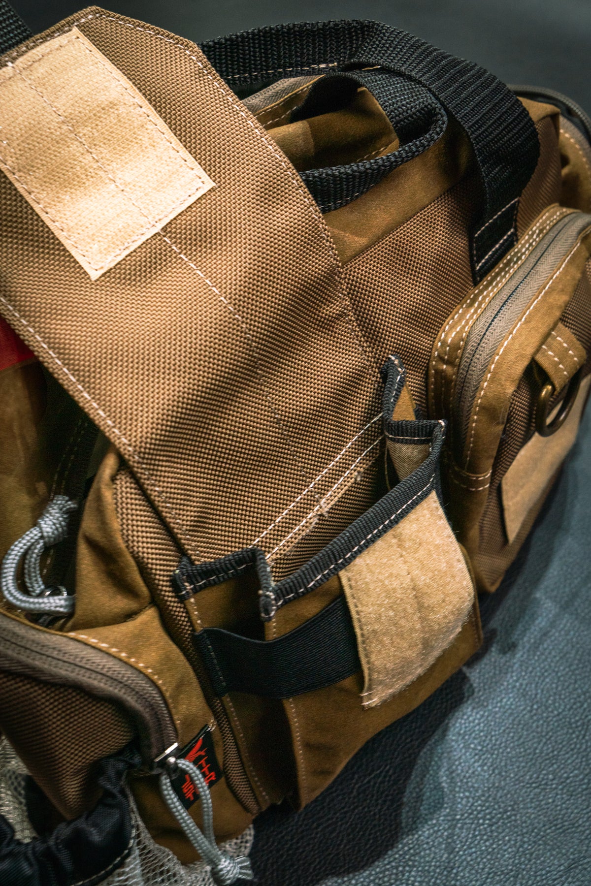 【中古・掘り出しモノ】ミリタリーショルダー・オーロ  (CORDURAx軍幕)[ピス無しプロト]