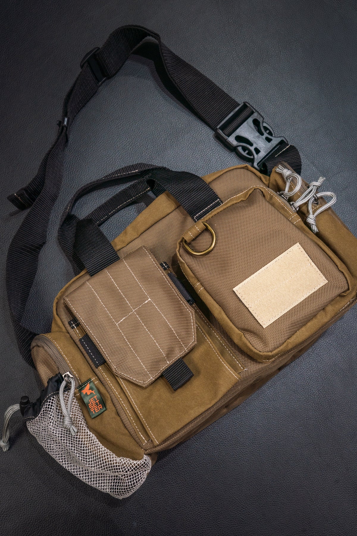 【中古・掘り出しモノ】ミリタリーショルダー・オーロ  (CORDURAx軍幕)[ピス無しプロト]
