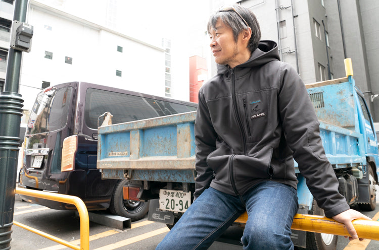 [防水・耐久撥水ジャケット+フリース]  オウガ　(鬼起毛+ストレッチ)
