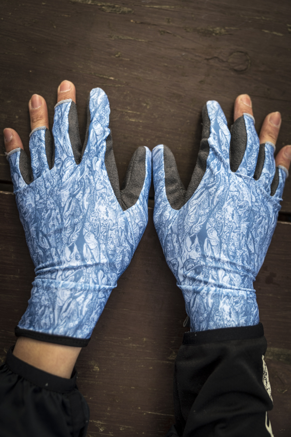 Globe-Gloves Type S モールレッド・ノースブルー「冒険用品」