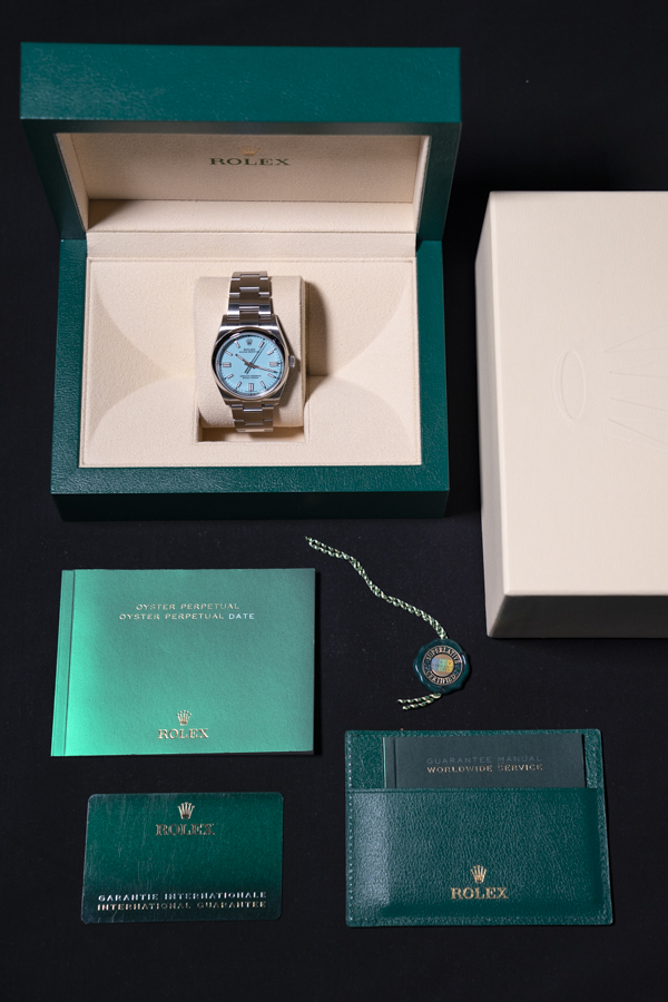 Rolex]オイスターパーペチュアル 36 ターコイズ [126000]「冒険