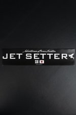 JETSETTER ビッグステッカー　50cm×11.5cm