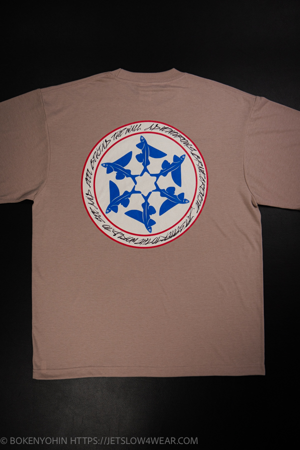JetSeter] トビウオサークルTシャツ (受注生産9月19日まで)「冒険用品」