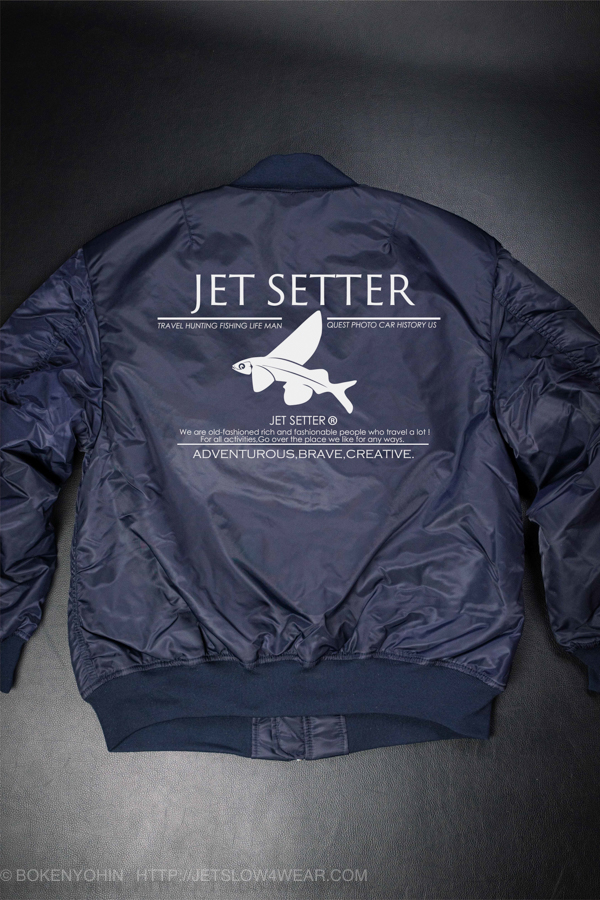 受注生産11月15日まで!] [JetSetter] MA-1 ローカルヒーロー「冒険用品」