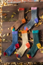 奈良靴下  Forest bird Hemp socks