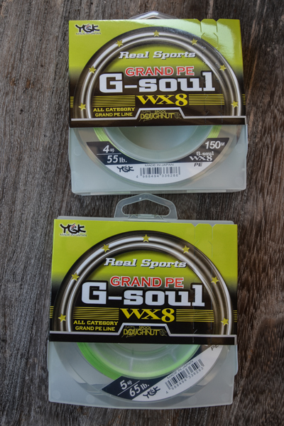 YGK G-Soul WX8 4号・5号・６号「冒険用品」