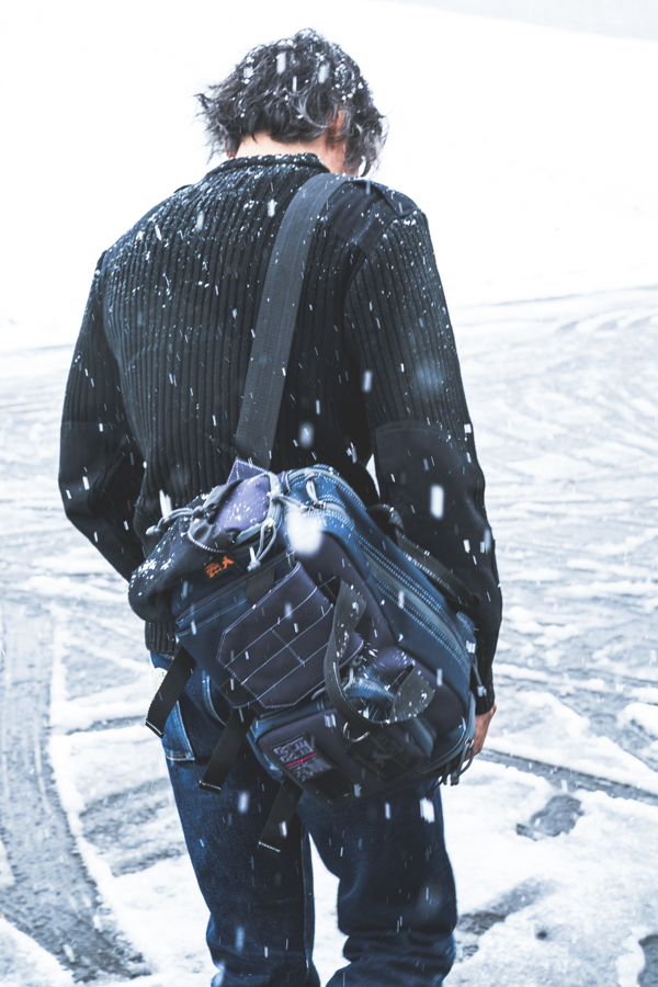 ミリタリーショルダー XL [スレートブルー] 「冒険用品」